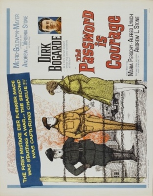 The Password Is Courage movie poster (1962) calendar