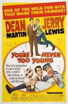 You're Never Too Young movie poster (1955) Sweatshirt