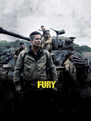 Fury movie poster (2014) Poster MOV_cb09af01