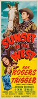 Sunset in the West movie poster (1950) Sweatshirt #893554