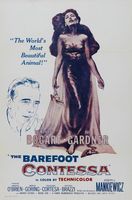 The Barefoot Contessa movie poster (1954) Longsleeve T-shirt #672053