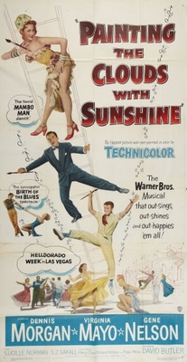 Painting the Clouds with Sunshine movie poster (1951) mouse pad
