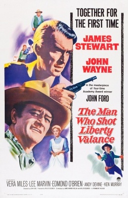 The Man Who Shot Liberty Valance movie poster (1962) mouse pad