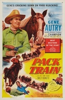 Pack Train movie poster (1953) Longsleeve T-shirt #724423