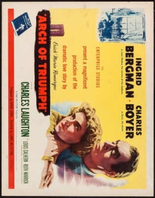 Arch of Triumph movie poster (1948) tote bag
