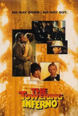 The Towering Inferno movie poster (1974) Sweatshirt
