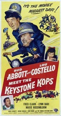 Abbott and Costello Meet the Keystone Kops movie poster (1955) mouse pad