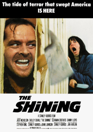 The Shining movie poster (1980) tote bag