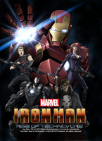 Iron Man: Rise of Technovore movie poster (2013) Tank Top #1393792