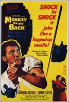 Monkey on My Back movie poster (1957) Mouse Pad MOV_cc1310cb