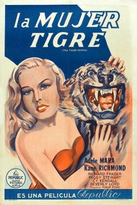 The Tiger Woman movie poster (1945) poster