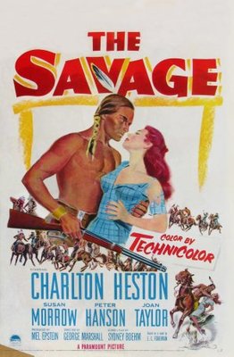 The Savage movie poster (1952) calendar