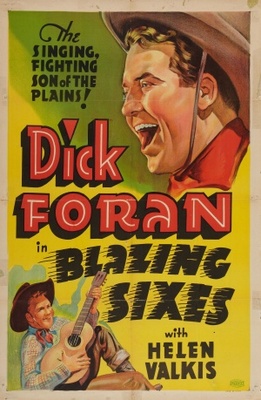 Blazing Sixes movie poster (1937) poster