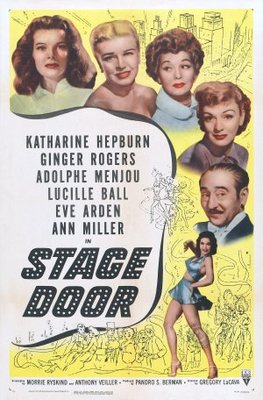 Stage Door movie poster (1937) tote bag