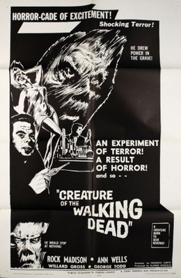 Creature of the Walking Dead movie poster (1965) Poster MOV_ccbe2c98