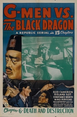 G-men vs. the Black Dragon movie poster (1943) tote bag #MOV_ccc22517