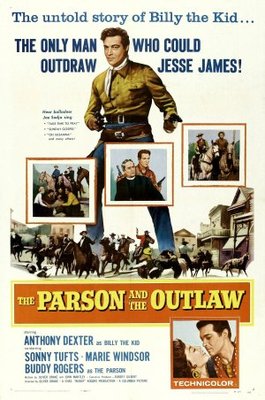 The Parson and the Outlaw movie poster (1957) poster