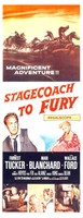 Stagecoach to Fury movie poster (1956) Tank Top #1375454