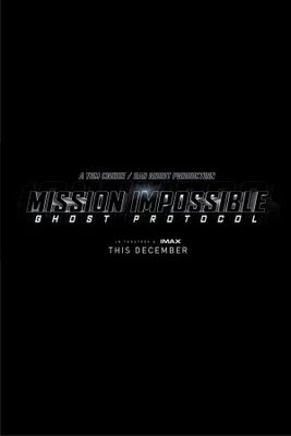Mission: Impossible IV movie poster (2011) mouse pad
