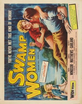 Swamp Women movie poster (1955) Longsleeve T-shirt