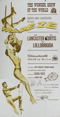 Trapeze movie poster (1956) Sweatshirt