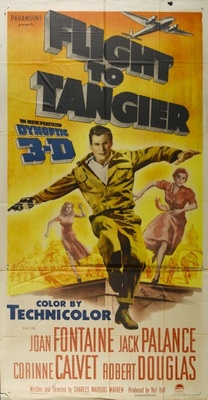 Flight to Tangier movie poster (1953) mug