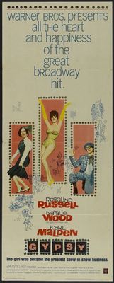 Gypsy movie poster (1962) calendar