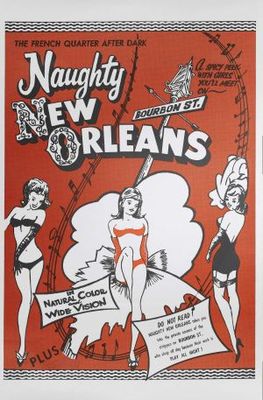Naughty New Orleans movie poster (1954) tote bag