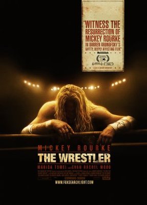 The Wrestler movie poster (2008) mouse pad
