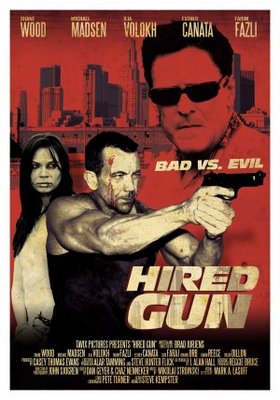 Hired Gun movie poster (2009) Mouse Pad MOV_cda205ae