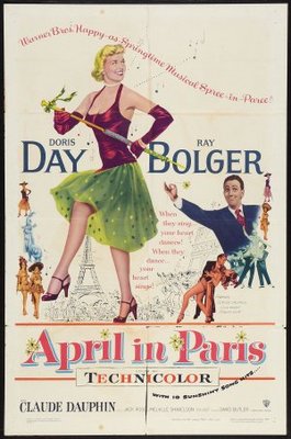 April in Paris movie poster (1952) tote bag
