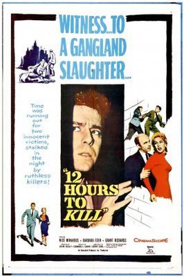 Twelve Hours to Kill movie poster (1960) hoodie