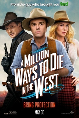 A Million Ways to Die in the West movie poster (2014) Mouse Pad MOV_cdf029ef