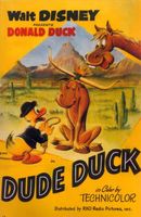 Dude Duck movie poster (1951) Longsleeve T-shirt #636699