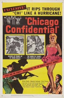Chicago Confidential movie poster (1957) mouse pad