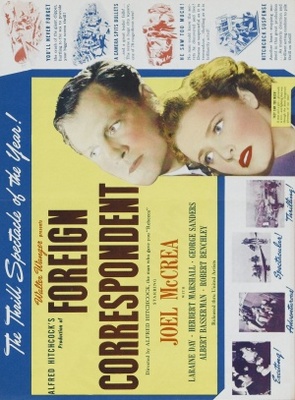 Foreign Correspondent movie poster (1940) Poster MOV_ce49b5b9