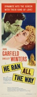 He Ran All the Way movie poster (1951) Longsleeve T-shirt #730384