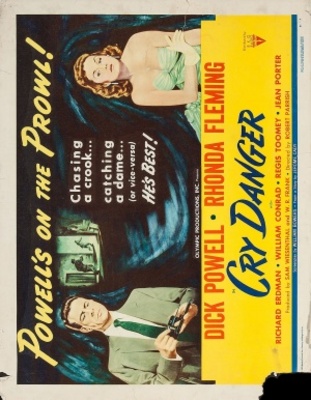 Cry Danger movie poster (1951) calendar
