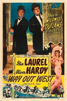 Way Out West movie poster (1937) mouse pad