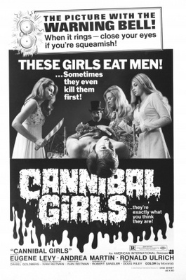 Cannibal Girls movie poster (1973) tote bag