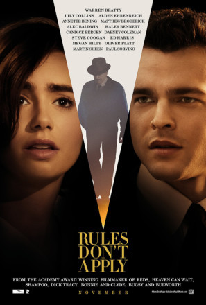Rules Dont Apply movie poster (2016) mouse pad