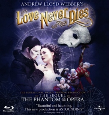 Love Never Dies movie poster (2012) tote bag
