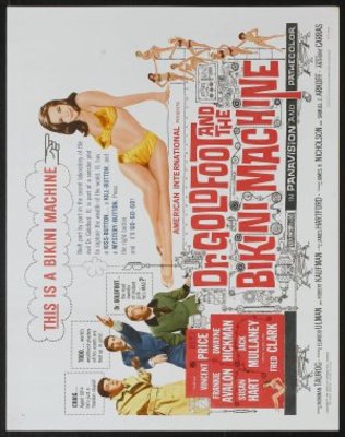 Dr. Goldfoot and the Bikini Machine movie poster (1965) calendar