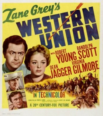 Western Union movie poster (1941) tote bag