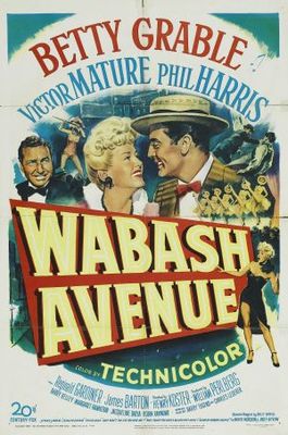 Wabash Avenue movie poster (1950) tote bag