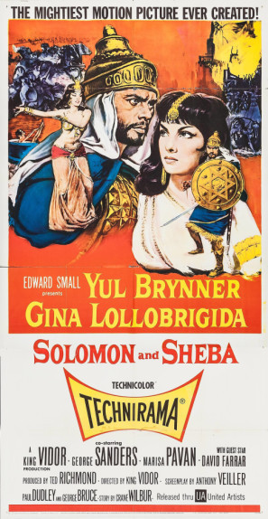 Solomon and Sheba movie poster (1959) Tank Top