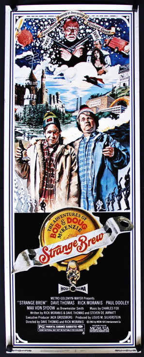 The Adventures of Bob &amp; Doug McKenzie: Strange Brew movie poster (1983) Poster MOV_chlahwgu