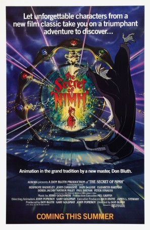 The Secret of NIMH movie poster (1982) calendar