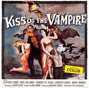 The Kiss of the Vampire movie poster (1963) poster