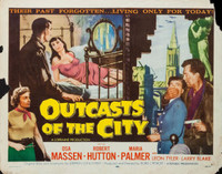 Outcasts of the City movie poster (1958) Sweatshirt #1316499
